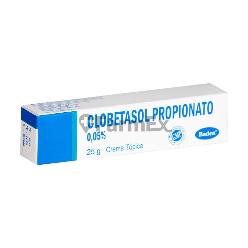 Clobetasol Propionato Crema 0,05 % x 25 g Farmex-BanMedica-Persistente